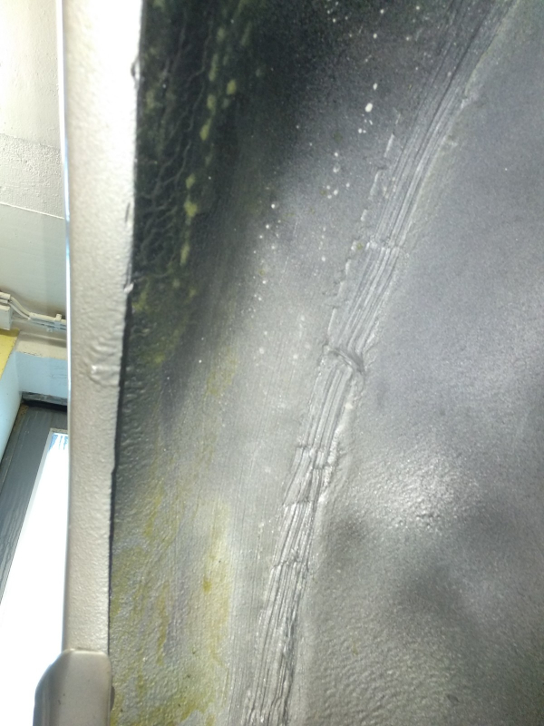 Seitenteil reparieren - kompletten Radlauf innen und außen instandsetzen und lackieren