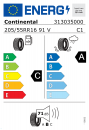 205/55 R16 91 V Continental PREMIUMCONTACT 7 (C,A,71dB)